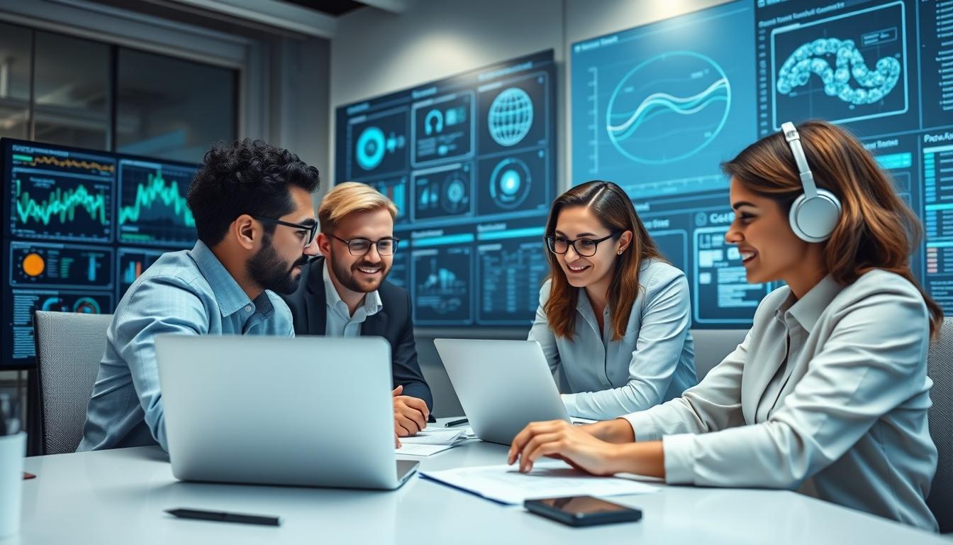 Business software consulting and project discussions